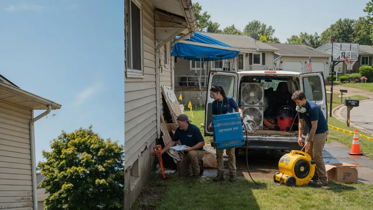 Ceiling Leak Cleanup in Wells, MN near me